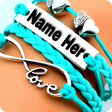 Name on Necklace - Name Art