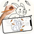 Symbol des Programms: Draw Sketch  Trace
