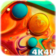 ไอคอนของโปรแกรม: 4K Dynamic Liquid Live Wa…