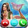 Icon of program: Fake call from mermaid ga…