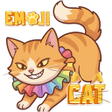 ไอคอนของโปรแกรม: DIY Cute Cat Emoji: Maker…