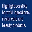 Skincare Harmful Ingredient Highlighter icon
