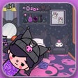 Icoon van programma: Purple Toca kuromi House …
