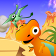 プログラムのアイコン：QCat  Dinosaur Park