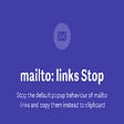 أيقونة البرنامج: mailtoStop