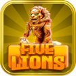 程序图标：5 Lion Megaways Slot Onli…