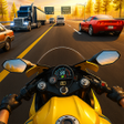 أيقونة البرنامج: Highway Moto Rider 2 - Tr…