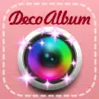 DecoAlbum Japanese photo collage diary app