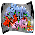 プログラムのアイコン：lettering graffiti