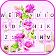 プログラムのアイコン：Pink Flowers Keyboard The…