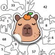 أيقونة البرنامج: Sticker Book - Coloring P…