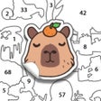Programın simgesi: Sticker Book - Coloring P…