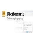 Dictionarie - Dictionary in a pop-up