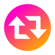 أيقونة البرنامج: Repost - super easy multi…