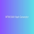 WTM SHA1 Hash Generator