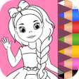 Icon of program: Princess Coloring for Kid…