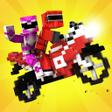 程序图标：Blocky Super Bike Race Ga…