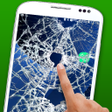 プログラムのアイコン：Cracked screen prank – Br…