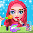 程序图标：Girly Hijab Makeup Salon