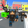 プログラムのアイコン：Block Gun Pixel Jetpack