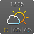 Icon of program: JustWidget - Weather cloc…