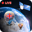 أيقونة البرنامج: Live Earth Map HD  Live C…