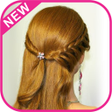 Icon of program: Hairstyles step by step f…