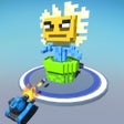 أيقونة البرنامج: Fire Ball: Shoot Voxel Bl…