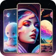 プログラムのアイコン：HD Live Wallpaper  Backgr…