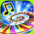 Ikon program: Glow Piano : glowing musi…