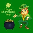 Ikon program: St. Patricks Wishes  Card…