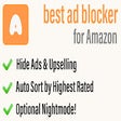 プログラムのアイコン：Amazin — best ad blocker …