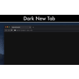Dark New Tab