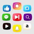 Icon of program: SoBrowser : All social me…