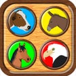 أيقونة البرنامج: Big Button Box: Animals -…