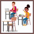 プログラムのアイコン：الغياب الإلكتروني