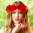 Ikon program: Flower Crown Photo Editor