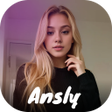 Ícone do programa: Fansly - Video call  Chat
