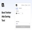 Programın simgesi: Ad Library: Save Twitter …