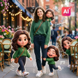 Symbol des Programms: 3D Figurine AI Image Gene…