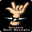 程序图标：Stickers Rock Mexicano pa…