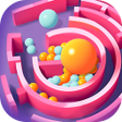プログラムのアイコン：Ball Fall: rolly ball puz…