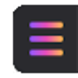 أيقونة البرنامج: Pulltab Fullscreen - hide…