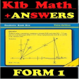 Form 1 Math Notes  Answers