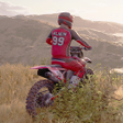 プログラムのアイコン：Desert Motocross Bike Stu…