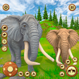 Wild Elephant Simulator Family icon