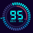 Ikon program: GPS Speedometer: HUD Odom…