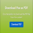 Ikon program: PoePDF - Convert Poe to P…