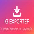 ไอคอนของโปรแกรม: IG Follower Export tool