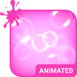 Icon of program: Pink Bubbles Animated Key…